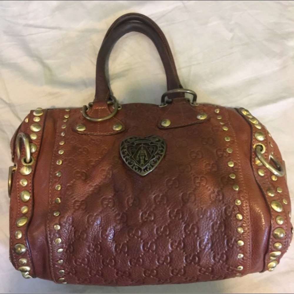 Gucci leather Babouska 181583 5792 handbag